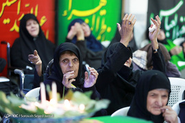 عزاداری حسینی در آسایشگاه کهریزک