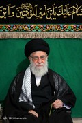 اولین شب عزاداری ایام محرم ۱۴۳۸ با حضور مقام معظم رهبری در حسینیه امام خمینی