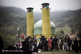 مراسم سنتی علم بندان در ماسوله
