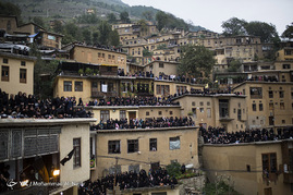 مراسم سنتی علم بندان در ماسوله
