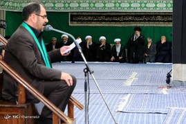 دومین شب عزاداری ایام محرم ۱۴۳۸ با حضور مقام معظم رهبری در حسینیه امام خمینی
