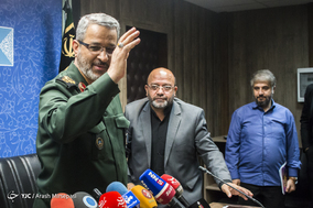نشست خبری رئیس سازمان بسیج مستضعفین