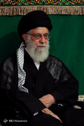 مراسم عزاداری شب تاسوعای حسینی با حضور رهبر معظم انقلاب