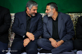 مراسم عزاداری شب تاسوعای حسینی با حضور رهبر معظم انقلاب