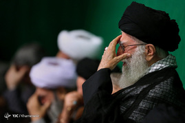 مراسم عزاداری شب تاسوعای حسینی با حضور رهبر معظم انقلاب