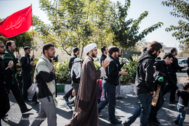 دسته عزاداران حسینی در تهران