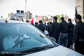 دسته عزاداران حسینی در تهران