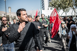 دسته عزاداران حسینی در تهران