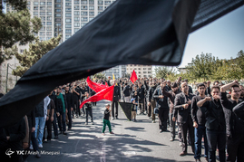 دسته عزاداران حسینی در تهران