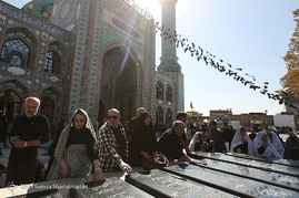 مراسم تاسوعای حسینی در امام زاده صالح