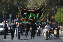 مراسم تاسوعای حسینی در امام زاده صالح