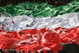 مراسم تاسوعای حسینی در ورزشگاه آزادی
