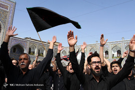 مراسم تاسوعای حسینی در مشهد
