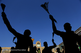 مراسم تاسوعای حسینی در قم
