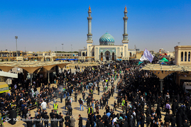 مراسم تاسوعای حسینی در قم
