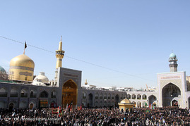 عزاداری عاشورای حسینی در مشهد الرضا
