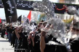عزاداری عاشورای حسینی در مشهد الرضا
