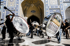 مراسم عزاداری عاشورای حسینی در شهرری
