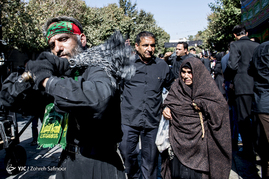 مراسم عزاداری عاشورای حسینی در شهرری
