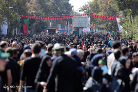 مراسم عزاداری عاشورای حسینی در کرج
