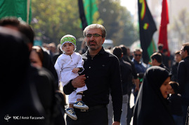 مراسم عزاداری عاشورای حسینی در کرج
