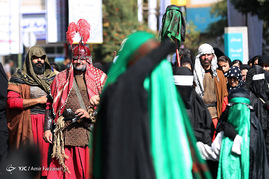 مراسم عزاداری عاشورای حسینی در کرج
