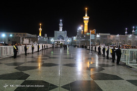 آئین شام غریبان شهادت امام حسین(ع) در حرم رضوی
