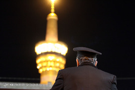 آئین شام غریبان شهادت امام حسین(ع) در حرم رضوی
