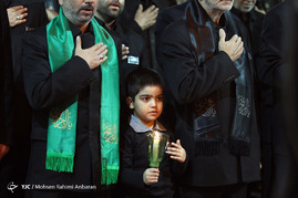 آئین شام غریبان شهادت امام حسین(ع) در حرم رضوی

