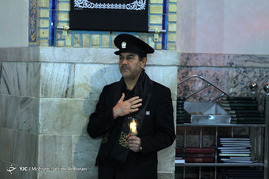 آئین شام غریبان شهادت امام حسین(ع) در حرم رضوی
