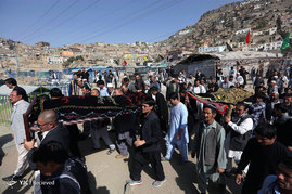 انفجار در مراسم عاشورا در ولایت بلخ افغانستان
