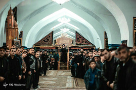 عزاداران حسینی در شهر تاریخی و شیعه نشین دربند در جنوب غربی روسیه (مرز جمهوری داغستان و جمهوری آذربایجان)