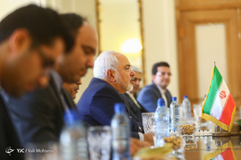دیدار وزیر خارجه ساحل عاج با محمدجواد ظریف