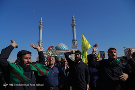 تشییع پیکر مطهر 5شهید مدافع حرم - قم
