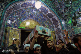 تشییع پیکر مطهر 5شهید مدافع حرم - قم
