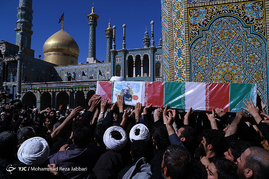 تشییع پیکر مطهر 5شهید مدافع حرم - قم
