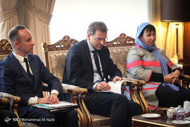 دیدار کمیسیونر اتحادیه اروپا با وزیر امور خارجه