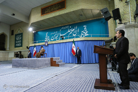 دیدار نخبگان علمی جوان با رهبر معظم انقلاب	
