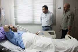 بستری شدن جواد خیابانی‎ - تبریز	
