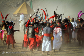 اجرای نمادین واقعه عاشورا در شهرستان مبارکه‎

