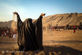 اجرای نمادین واقعه عاشورا در شهرستان مبارکه‎
