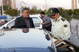 دیدار فرمانده ناجا با رئیس رسانه ملی‎
