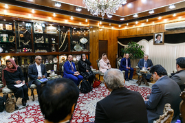 دیدار وزیر کشور با کمیسر اتحادیه اروپا در امور کمکهای بشر دوستانه و مدیریت بحران