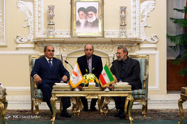 دیدار علی لاریجانی با رئیس مجلس قبرس