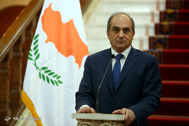دیدار علی لاریجانی با رئیس مجلس قبرس