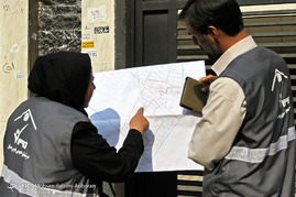 مرحله حضوری سرشماری عمومی نفوس و مسکن در مشهد
