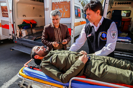 رزمایش مشترک آتش نشانی و پدافند غیرعامل
