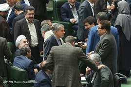 جلسه رای اعتماد به وزرای پیشنهادی دولت در مجلس شورای اسلامی
