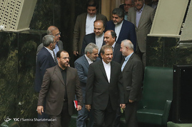جلسه رای اعتماد به وزرای پیشنهادی دولت در مجلس شورای اسلامی
