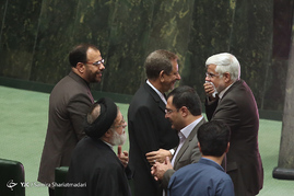 جلسه رای اعتماد به وزرای پیشنهادی دولت در مجلس شورای اسلامی
